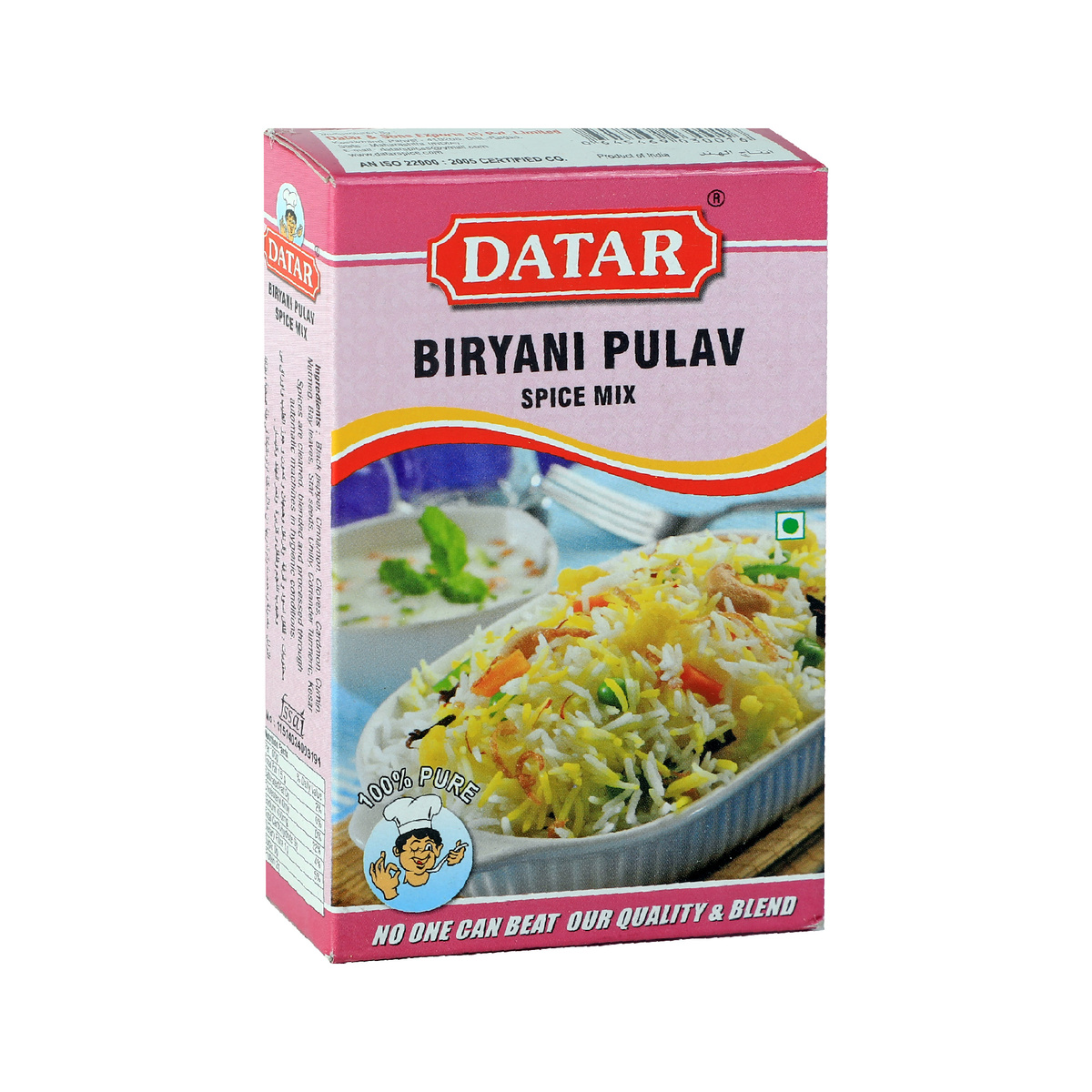 Datar Biryani Pulav Spice Mix 100g