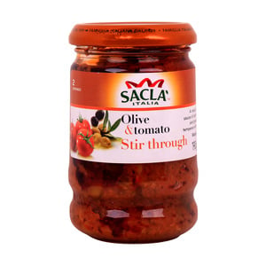 Sacla Olive And Tomato Pasta Sauce 190 g