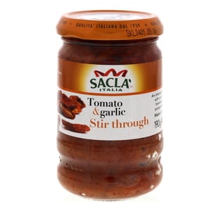 Sacla Tomato & Garlic Stir Through 190g