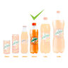 Mirinda Orange Carbonated Soft Drink Plastic Bottle 500 ml