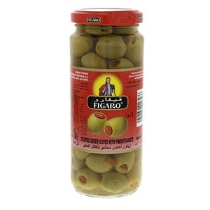 Figaro Stuffed Green Olives With Pimiento-Paste 200g
