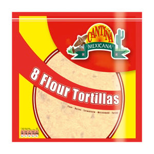 Cantina Mexicana Flour Tortillas 340g