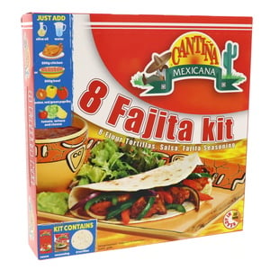 Cantina Mexicana 8 Fajita Kit 525 g