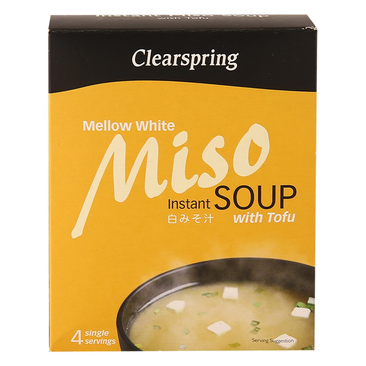 Clearspring Mellow White Miso Instant Soup with Tofu 40g