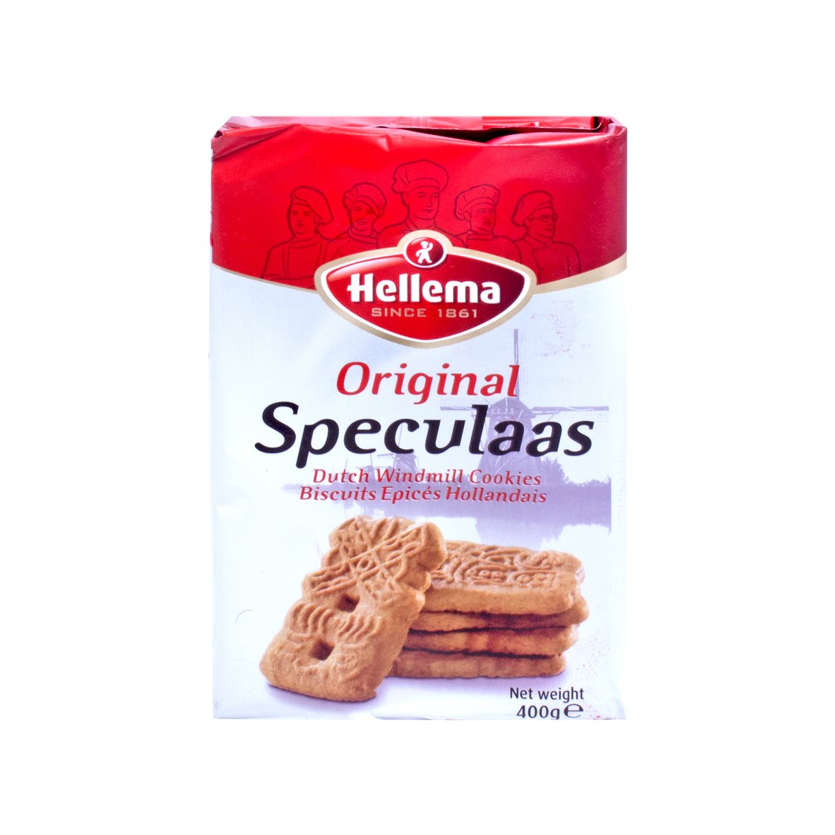 Hellema Original Dutch Windmill Cookies 400g