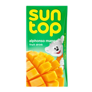 Buy Suntop Mango Drink 250 ml Online at Best Price | Fruit Drink Tetra | Lulu KSA in UAE