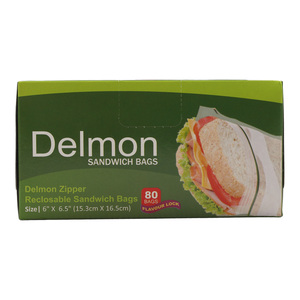 Delmon Sandwich Bags 80pcs