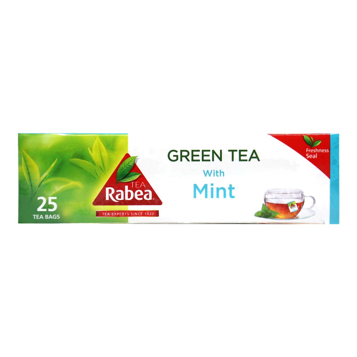 Rabea Green Tea & Mint 25 Teabags