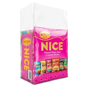 Kitco Nice Assorted Mix Potato Chips 19 x 22 g