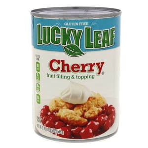 Lucky Leaf Gluten Free Cherry Fruit Filling & Topping 595 g