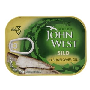 John West Sild In Sunflower Oil 110g