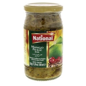 National Pickle Mango In Oil 320g