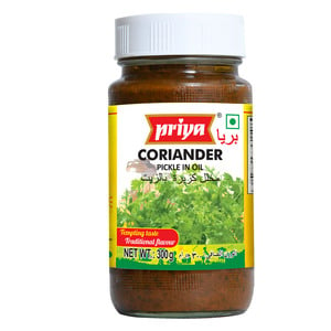 Priya Coriander Pickle In Oil 300g