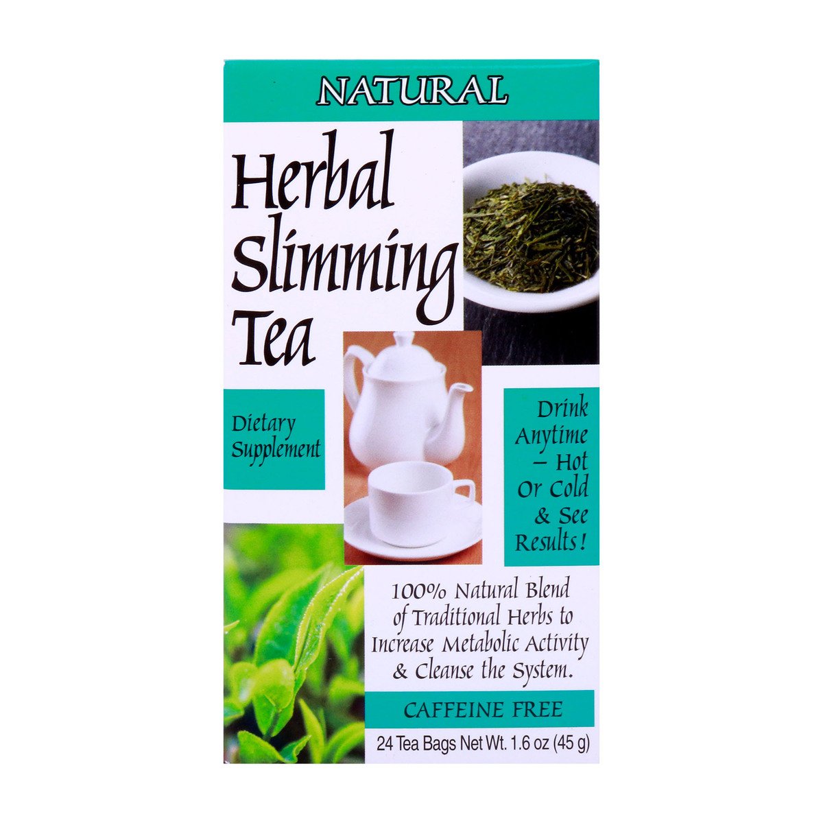 21st Century Herbal Slimming Tea Natural Teabags 24pcs Online at Best Price, Speciality Tea