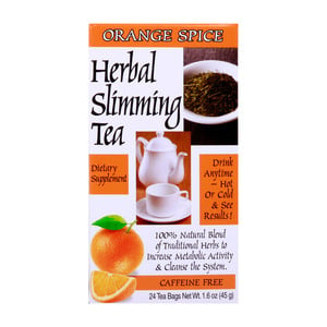21st Century Herbal Slimming Tea Orange Spice Teabags 24pcs