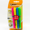Bic Highlighter Assorted 4's
