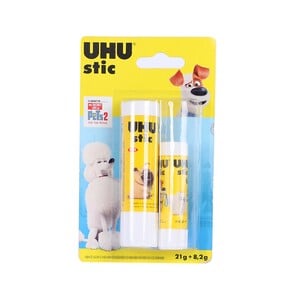Uhu Glue Stick 21g+G/Stick 8.2gm