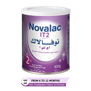 Novalac IT2 Anti-Constipation Follow On Formula From 6-12 Months 400 g