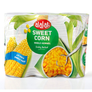 Al Alali Sweet Whole Kernel Corn 6 x 200g