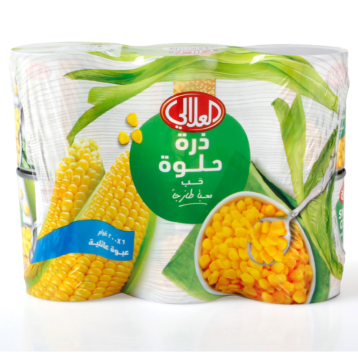 Al Alali Whole Kernel Sweet Corn Value Pack 6 x 200g