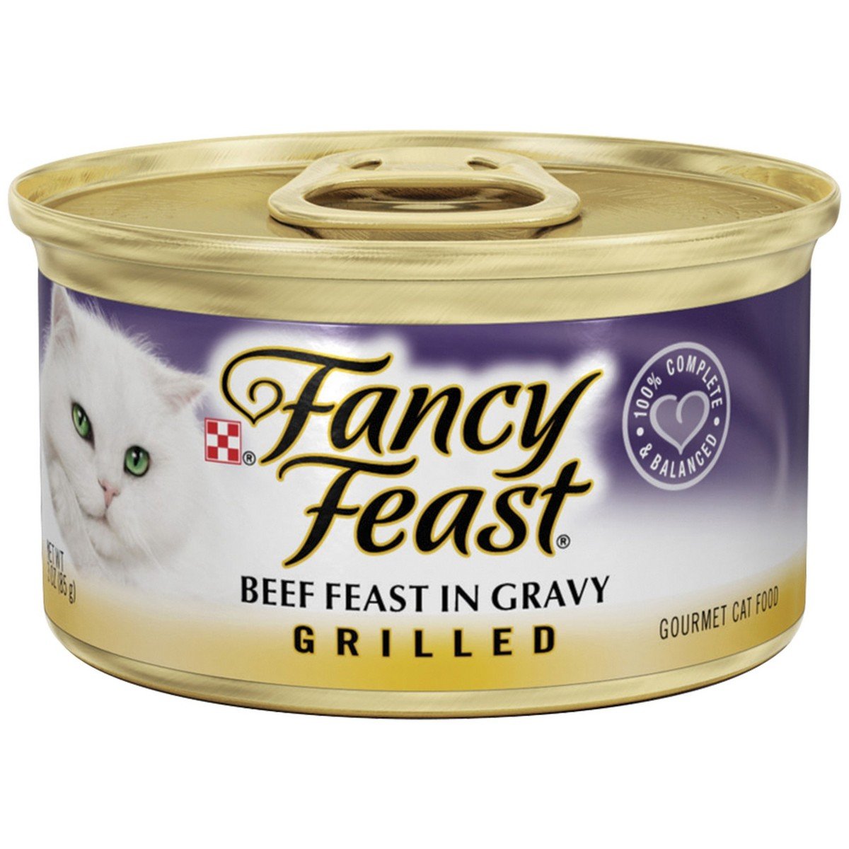 Purina Fancy Feast Grilled Beef Wet Cat Food 85 g