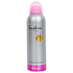 Rasasi Emotion Deodorant Body Spray For Women 200 ml