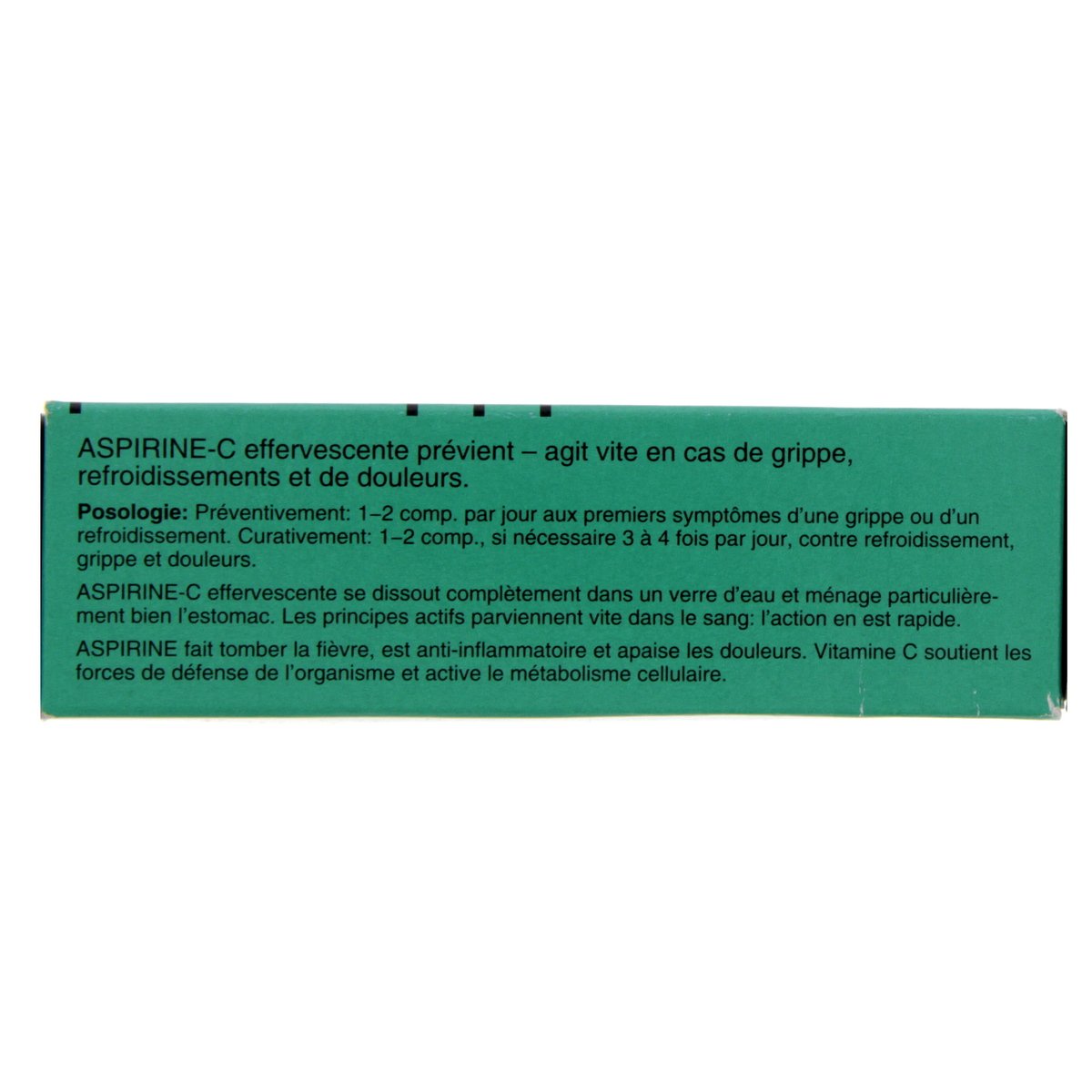 Aspirin Vitamin C Effervescent Tablets 10 pcs