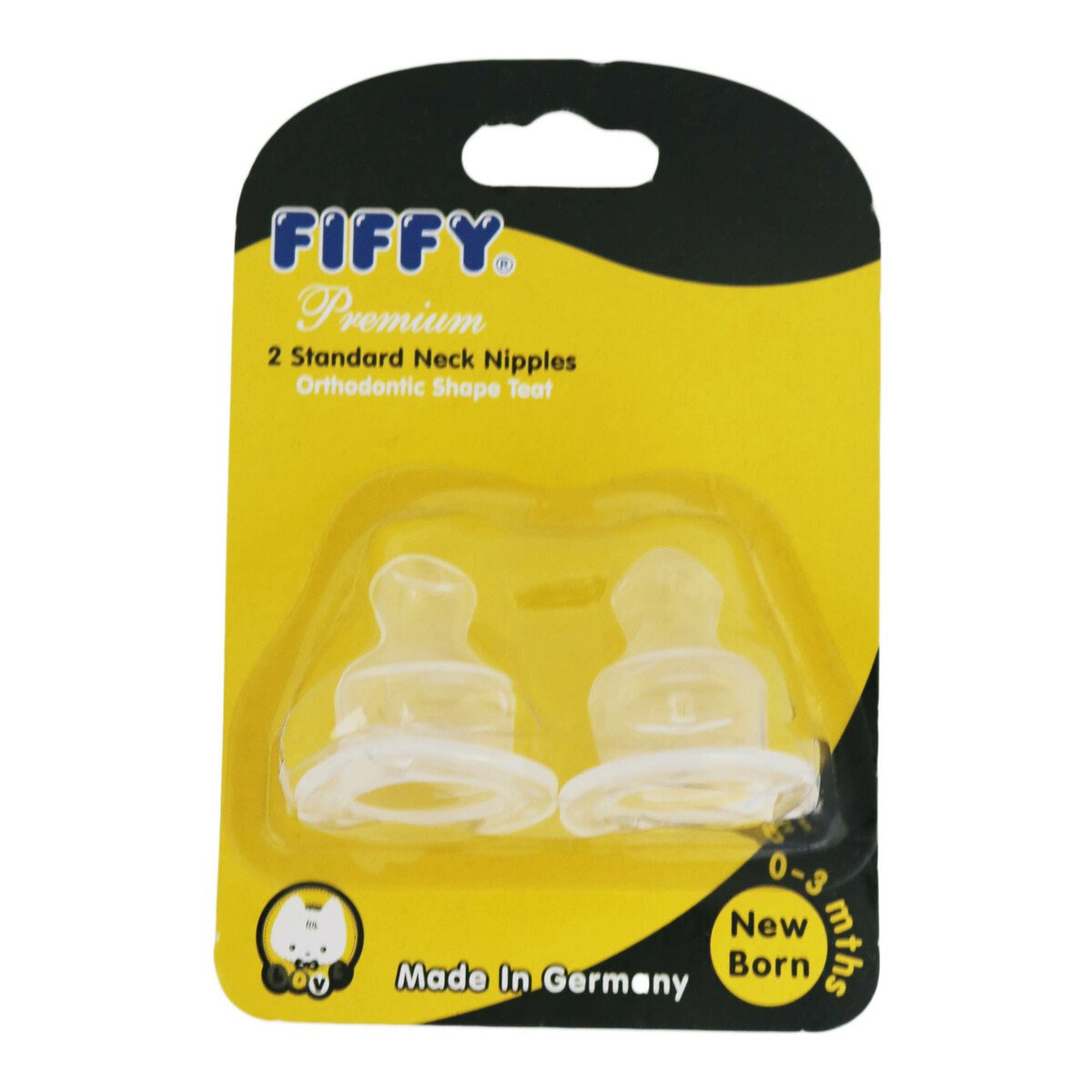 Fiffy Rubber Teat With Ventilation 18239 2pcs