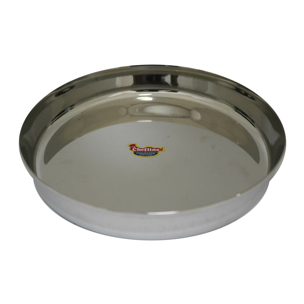 Chefline Stainless Steel Binding Thali No.10 Ind