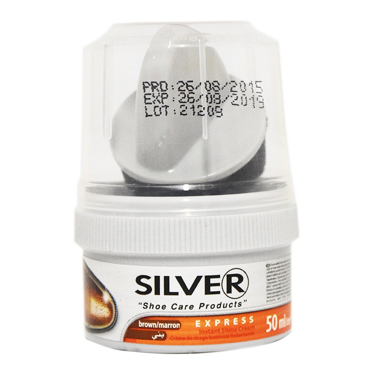 Silver Instant Shine Cream Brown/Maroon  50ml