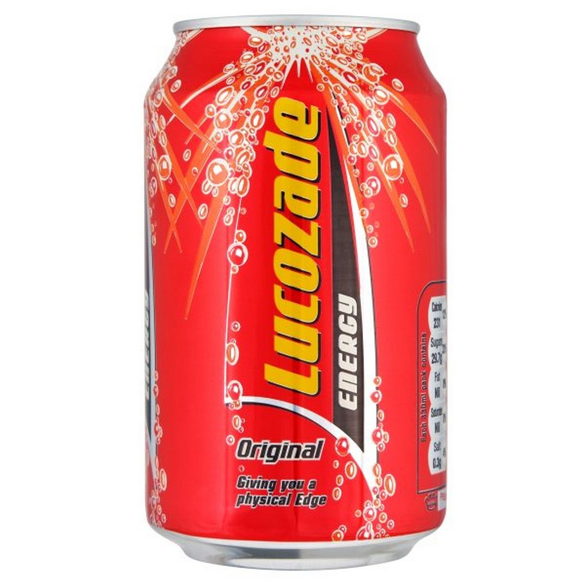 Lucozade Energy Drink Original Can 330ml