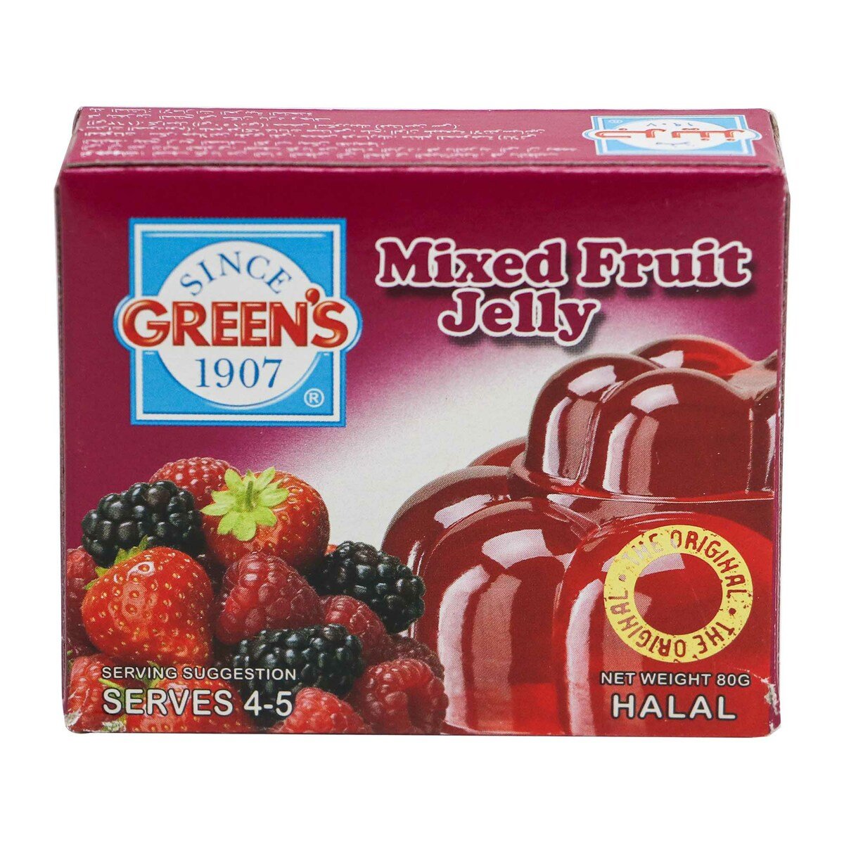 Green's Jelly Mixed Fruit 80 g