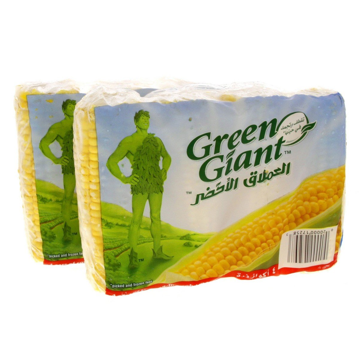 Green Giant Corn On Cob 2 x 4 pcs