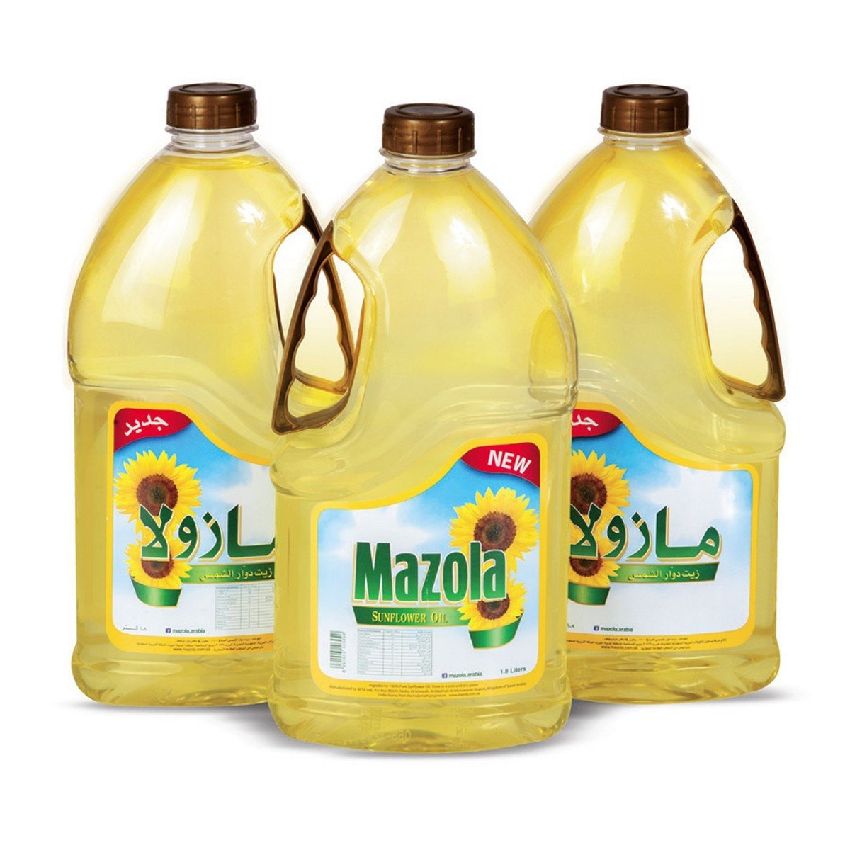 Mazola Sunflower Oil 1.8Litre x 3pcs