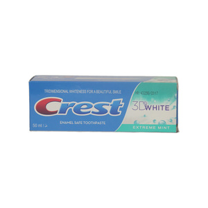 Buy Crest Toothpaste 3D White Extreme Mint 50 ml Online at Best Price | Tooth Paste | Lulu Egypt in UAE