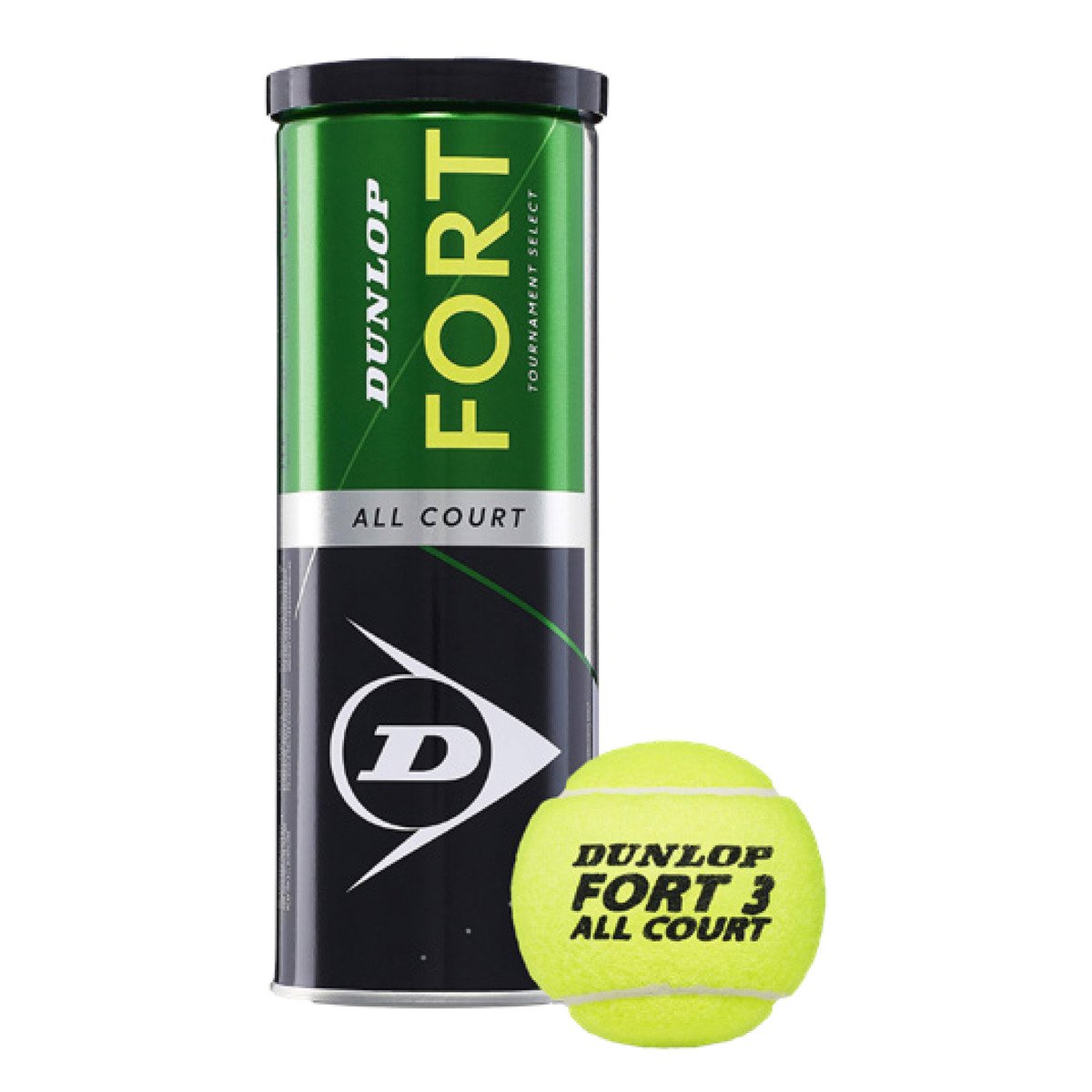 Dunlop Tennis Ball Fort 1x3 Assorted 
