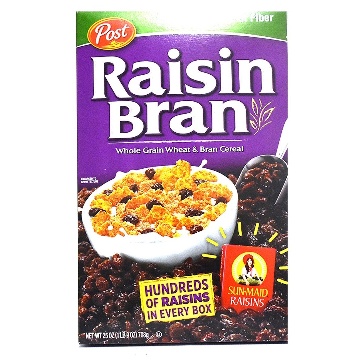Post Raisin Bran Whole Grain Wheat & Bran Cereal 708 g