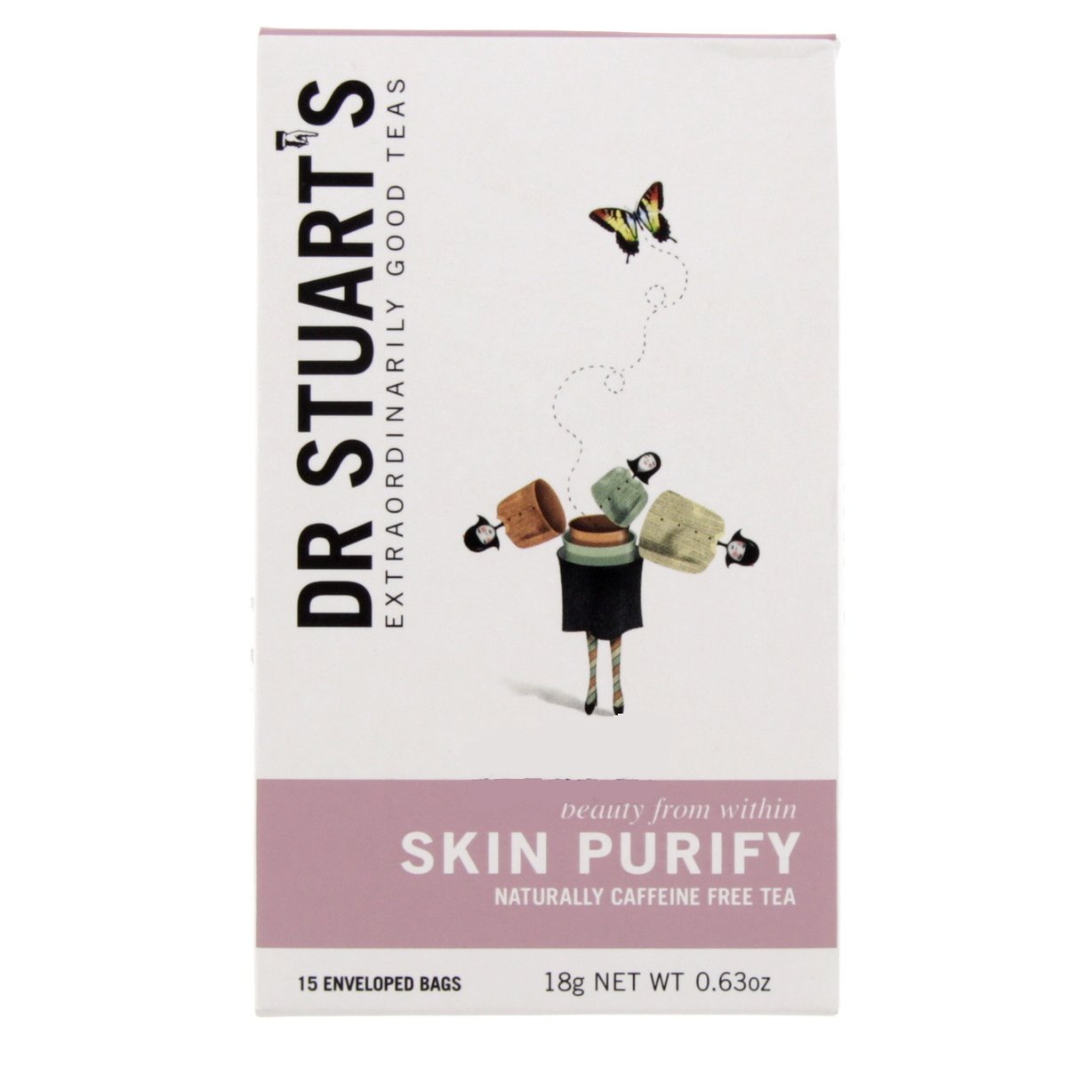 Dr Stuart's Skin Purify Naturally Caffeine Free Tea 15 pcs