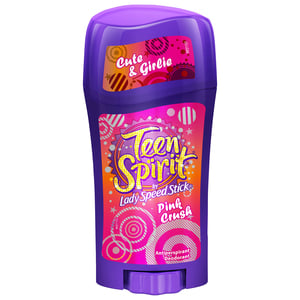 Mennen Lady Speed Stick Teen Spirit Deodorant Anti Perspirant Pink Crush 65g