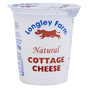 Longley Farm Natural Cottage Cheese 125 g
