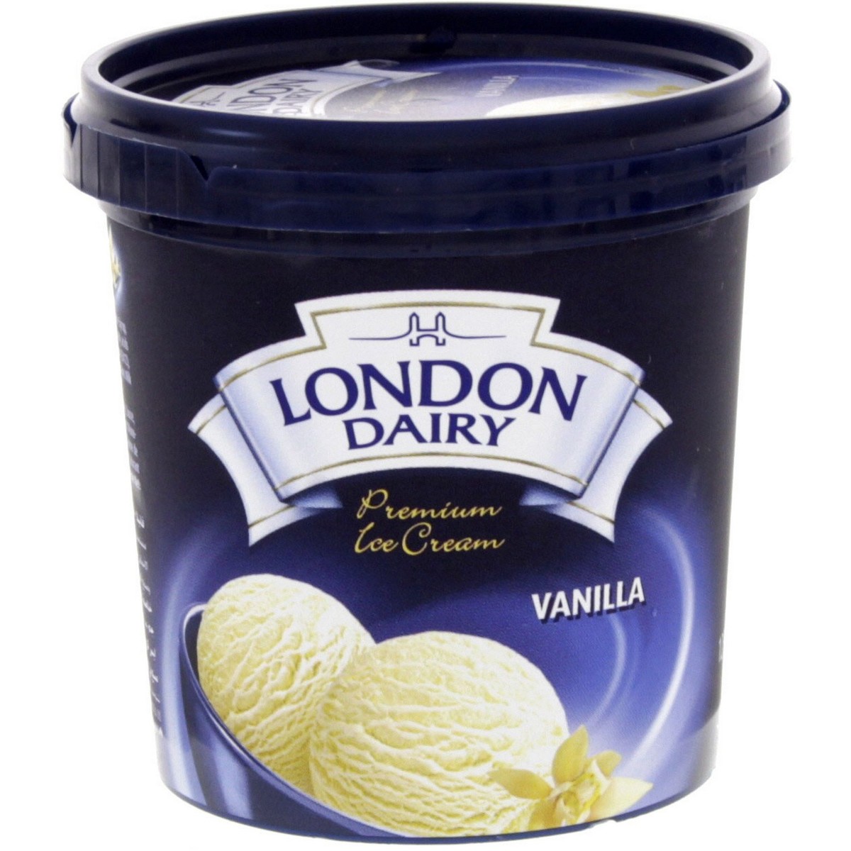 Buy London Dairy Vanilla Ice Cream 125 ml Online at Best Price | Ice Cream Impulse | Lulu KSA in Saudi Arabia