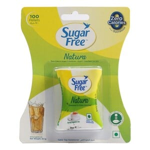 Sugar Free Natura Sweeteners for Fitness Concious 100 pcs