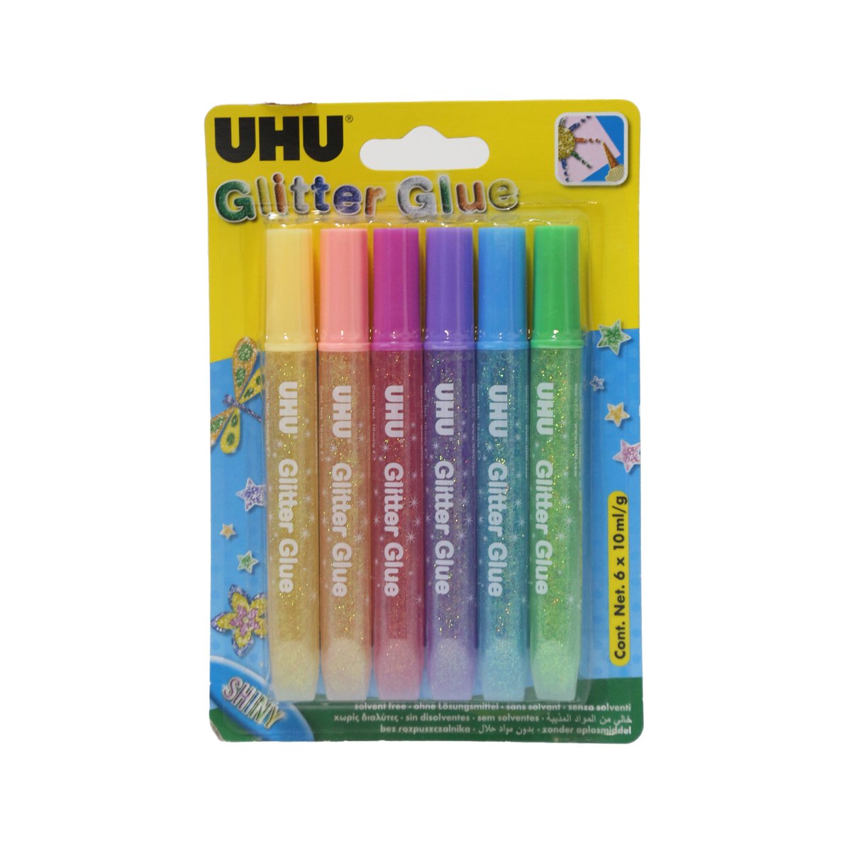 Uhu Glitter Glue Shiny 39110