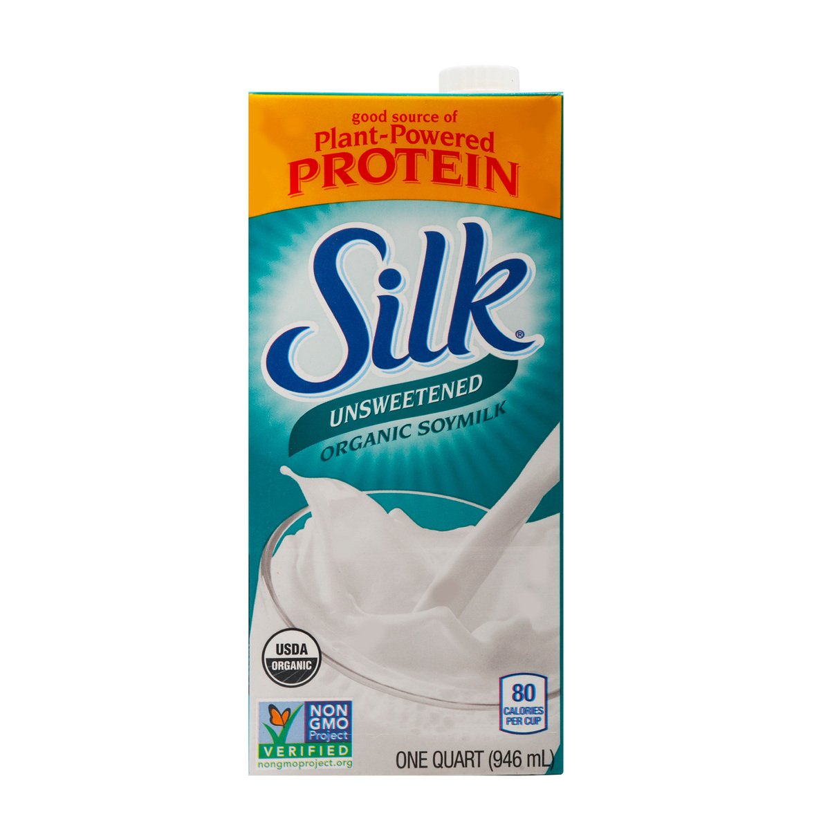 Silk Organic Soymilk Unsweetened 946 ml