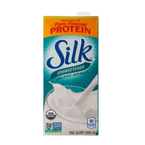 Silk Organic Soymilk Unsweetened 946 ml