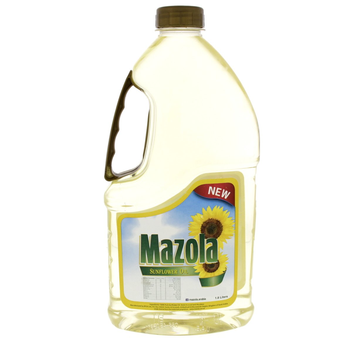 Mazola Sunflower Oil 1.8 Litres