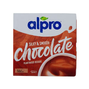 ألبرو حلوى الصويا بنكهة الشوكولاته الناعمة 125جم × 4 حبات