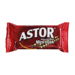 Astor Mini Stick Choco Wafer 20g