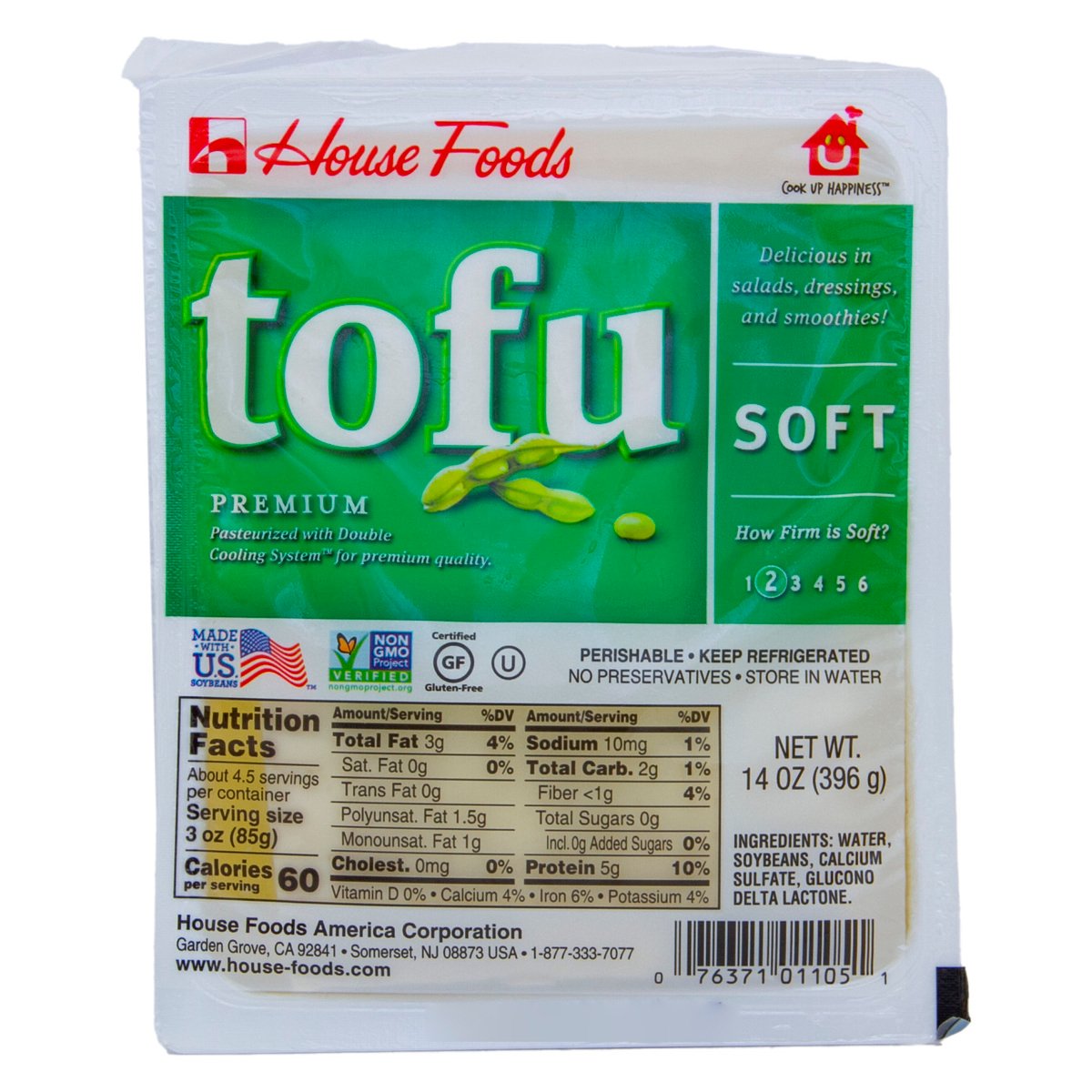 House Foods Tofu Premium Soft Silken396g