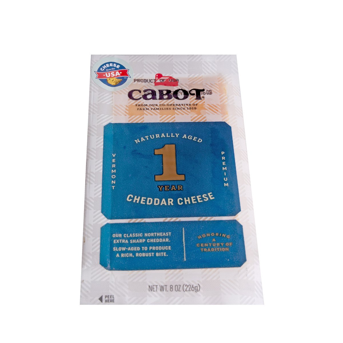 Cabot Extra Sharp Cheddar Cheese 226 g